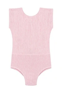 Body Laço Kids Rosa Quartzo