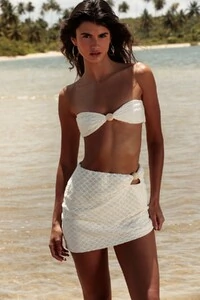 Saia Milagres Crochet Off White