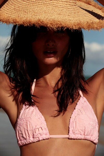 Foto Top Lea Guipir Rosa