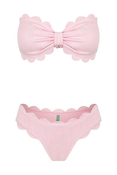 Conjunto Santorini Laser Rosa Quartzo