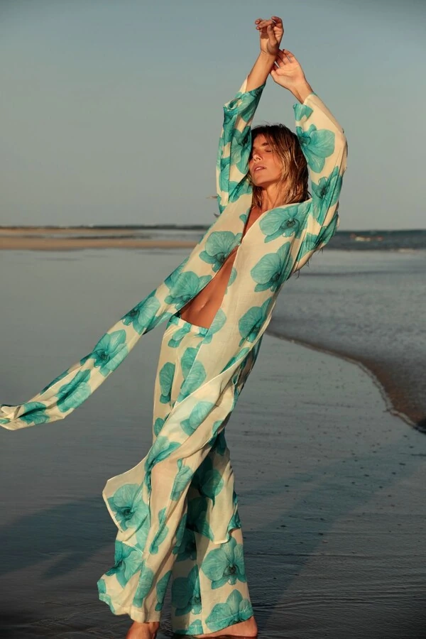 Calça Creta Orquidea