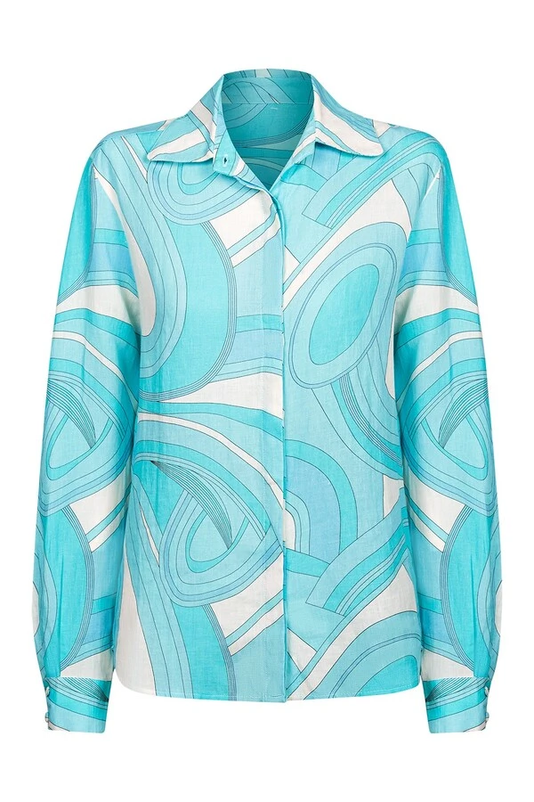 Camisa Amalfi Celestial Shades