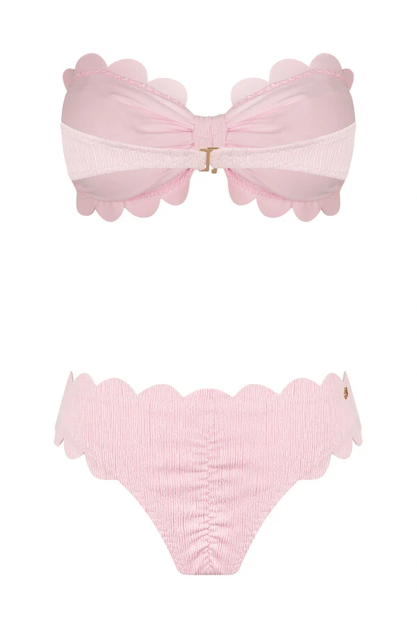 Top Santorini Laser Rosa Quartzo