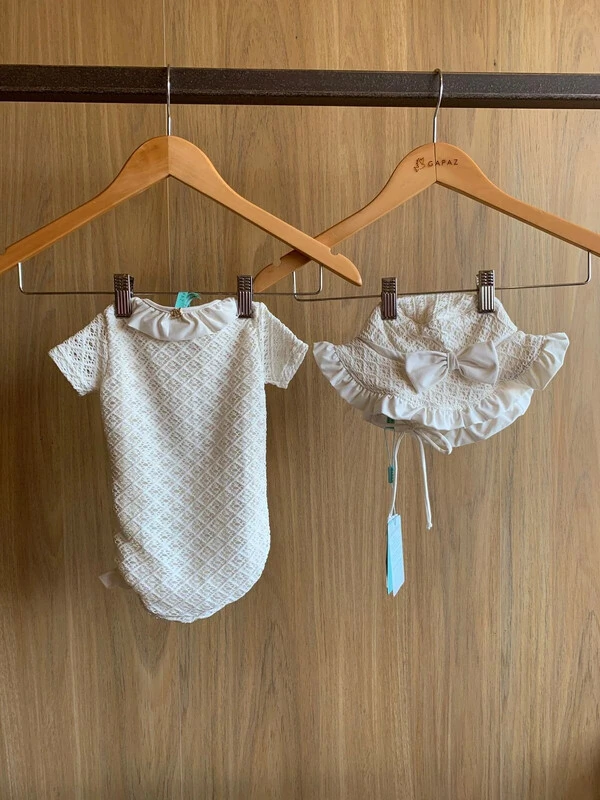 Body Celina Kids Crochet Off White