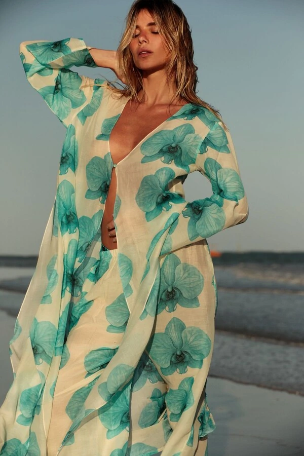 Chemise Antibes Orquidea