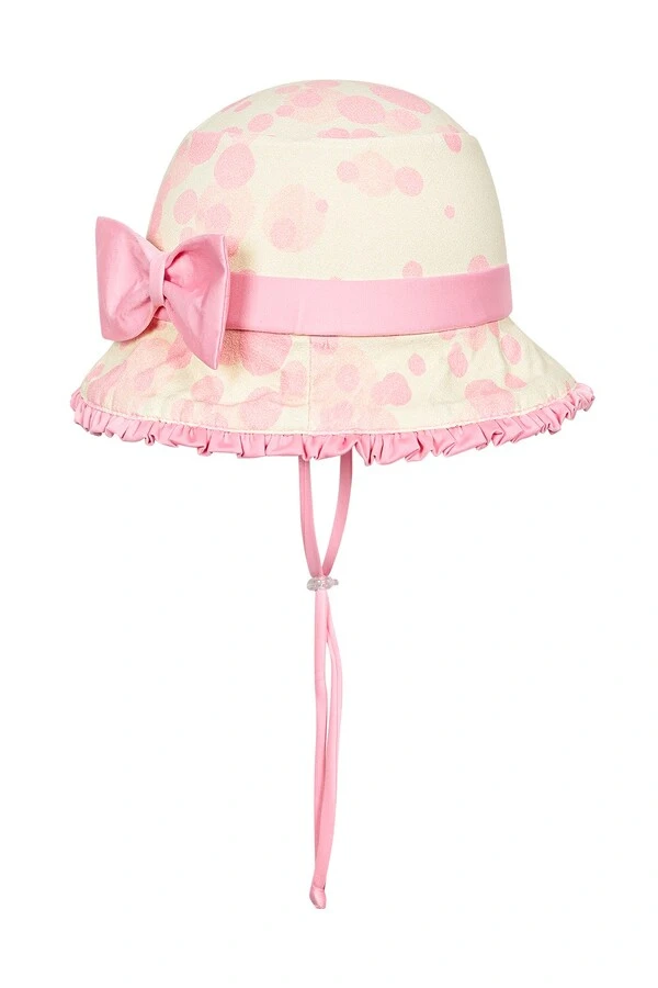 Chapeu Serena Kids Rose Dots