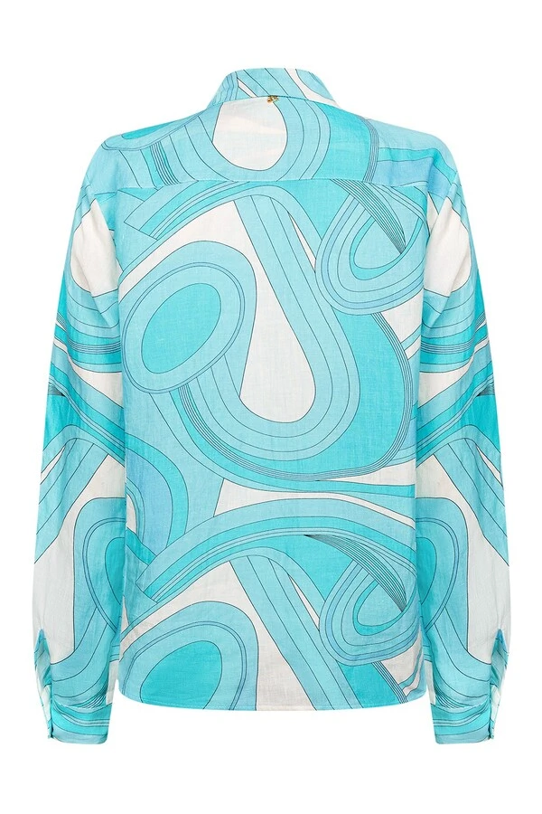 Camisa Amalfi Celestial Shades