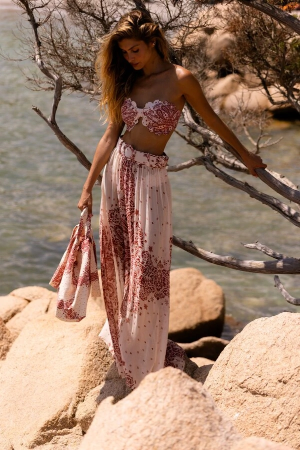 Saia Menorca Paisley Cherry