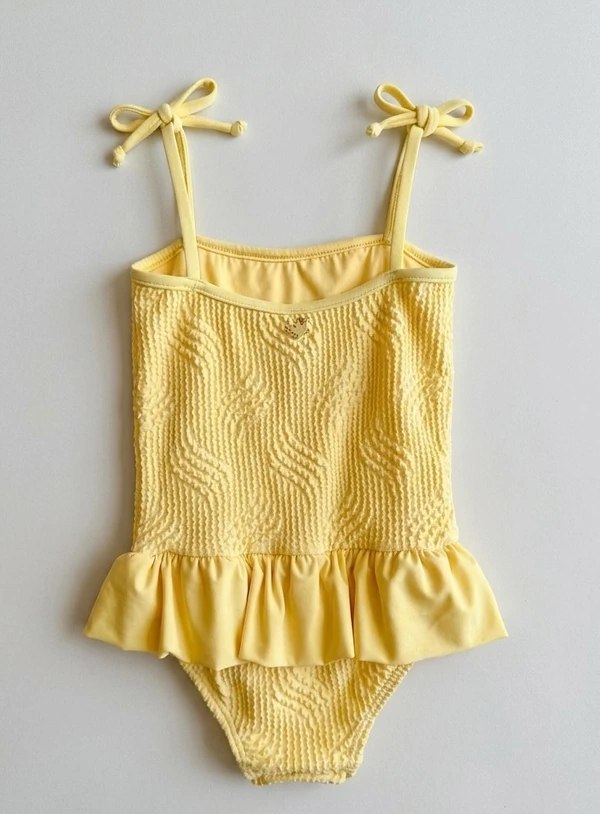 Body Serena Kids Amarelo Polen