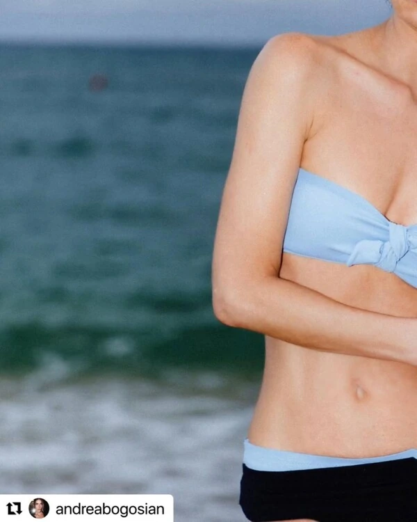 Top Ava Azul Celeste