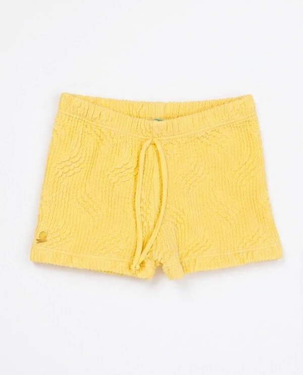Shorts Sail Kids Amarelo Polen