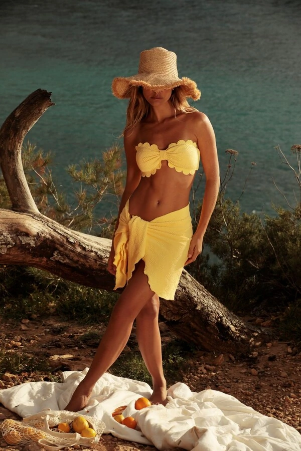 Pareo Turks Amarelo Polen