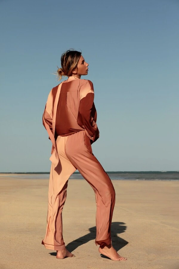 Camisa Leona Terracota