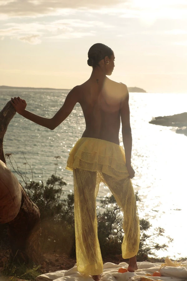 Calça Tanit Amarelo Polen