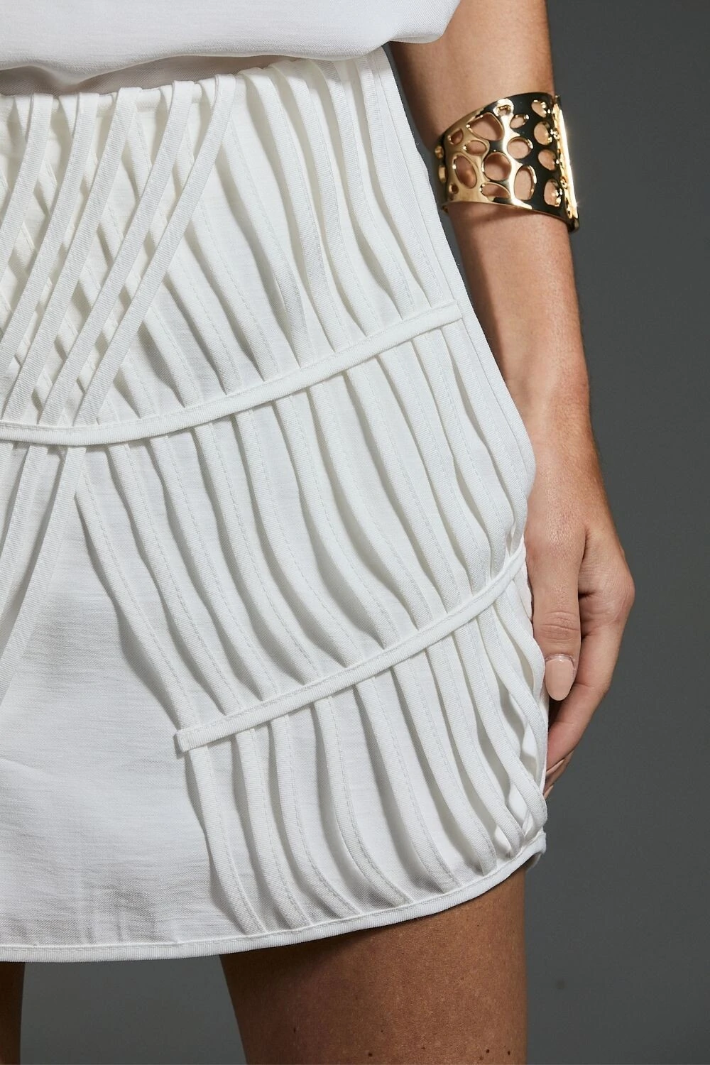 FotoShorts Saia Tiras Viés