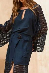 Blusa Manga Tela