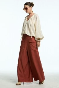 Calça Linho Pantalona