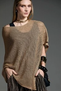 Blusa Tricot Canoa Vazada