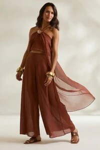 Blusa Maxi Chiffon