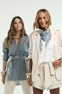 Shorts Saia Transpasse Pespontado