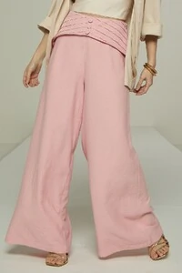 Calça Pala Mini Pregas