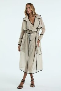 Trench Coat Organza Vivado