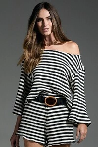 Blusa Tricot Listras