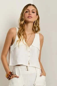 Blusa Frente Botões