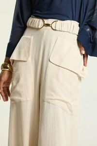 Calça Linho Pantalona