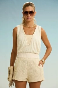 Shorts Guipir Tela
