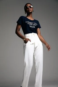 Calça Camelia Piquet