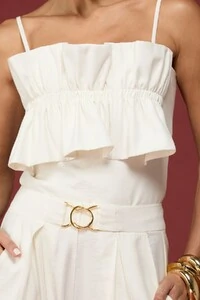 Blusa Franzido Sobreposto