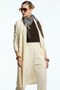 Cardigan Malha Textura