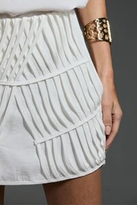 Shorts Saia Tiras Viés