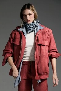 Jaqueta Oversize Camurça