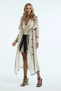 Trench Coat Organza Vivado