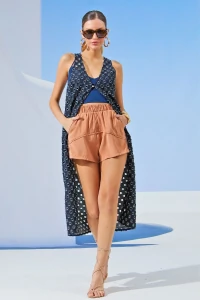 Top jeans desfiado