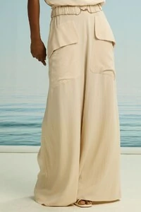 Calça Linho Pantalona