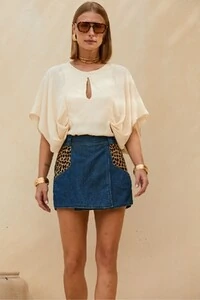 Shorts Saia Cow