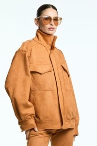 Jaqueta Oversize Camurça