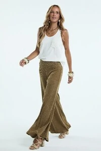 Calça Malha Cotele Elástico