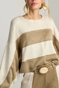 Blusa Bicolor Cashmere