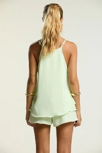 Shorts Saia Babados