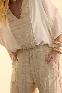 Blusa Fluida Linen