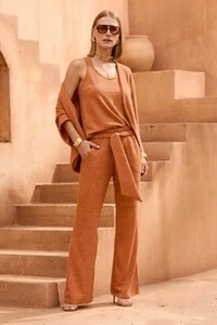 Twinset Malha Retrô