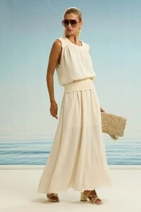 Saia Midi Pala Boucle
