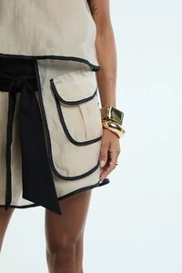 Shorts Saia Vies Organza