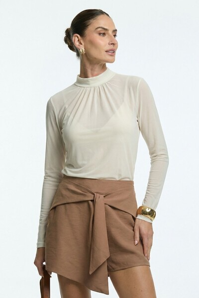 FotoShorts Saia Fenda Faixa