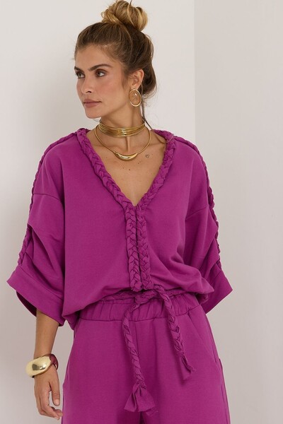 Foto Blusa Comfy Braid
