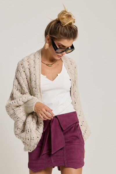 FotoShorts Saia Suede Bolsos